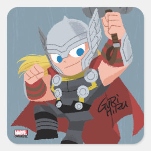Guri Hiru Thor Square Sticker