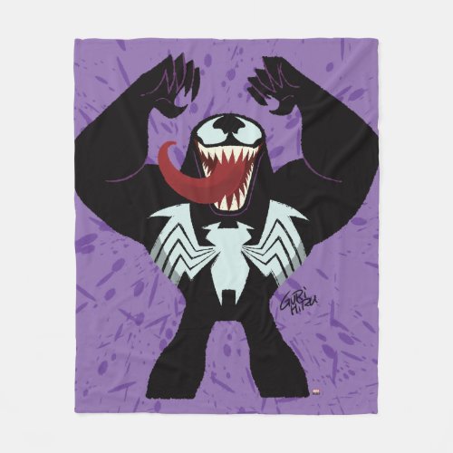 Guri Hiru Venom Fleece Blanket