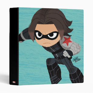 Guri Hiru Winter Soldier 3 Ring Binder
