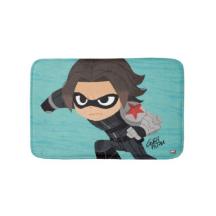 Guri Hiru Winter Soldier Bath Mat