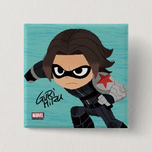 Guri Hiru Winter Soldier Button