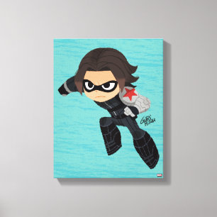 Guri Hiru Winter Soldier Canvas Print