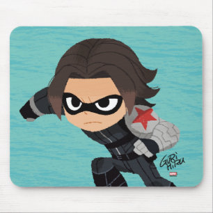 Guri Hiru Winter Soldier Mouse Pad