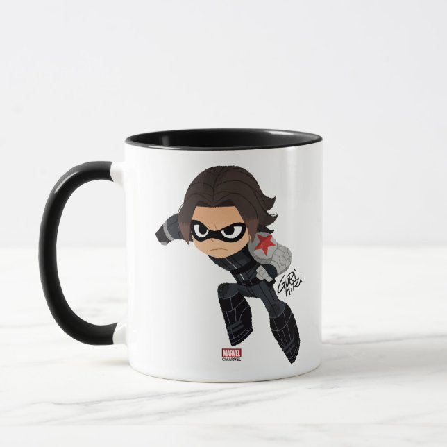 Guri Hiru Winter Soldier Mug (Left)