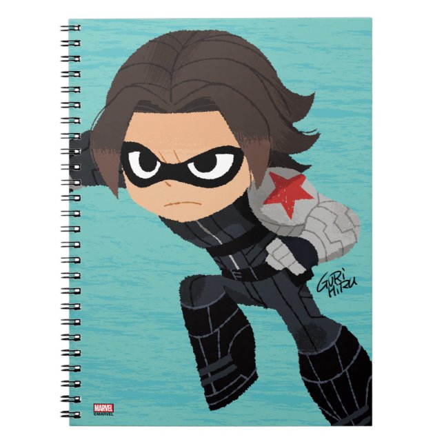 Guri Hiru Winter Soldier Notebook (Front)