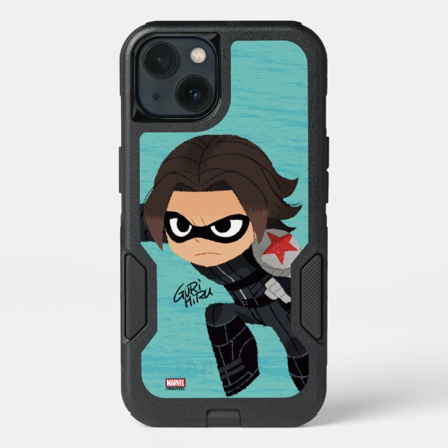 Guri Hiru Winter Soldier Otterbox iPhone Case (Back)