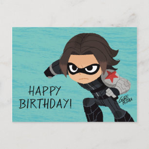 Guri Hiru Winter Soldier Postcard