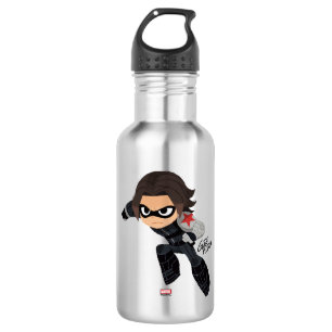 Guri Hiru Winter Soldier Stainless Steel Water Bottle
