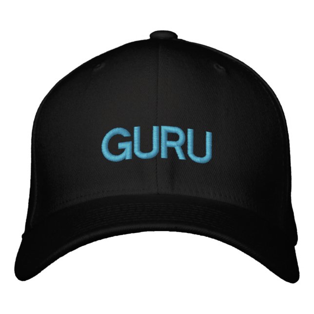 GURU EMBROIDERED BASEBALL HAT (Front)