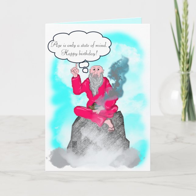 guru of the mountain card (Front)