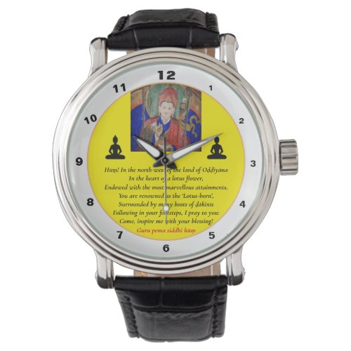 Guru Rinpoche  Seven Line Prayer Padmasambhava Watch