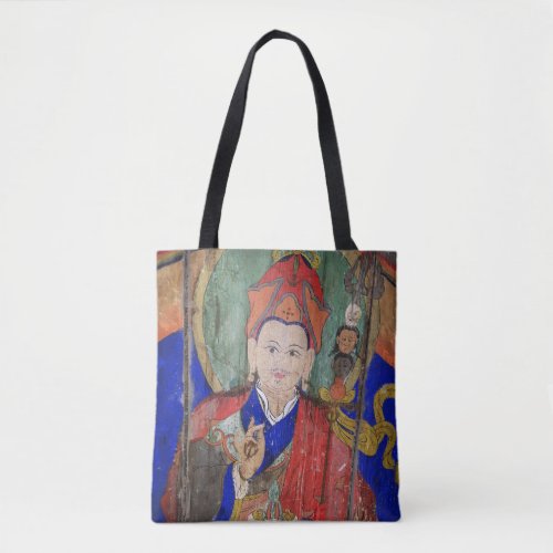 Guru Rinpoche The Himalayas Nepal Tote Bag