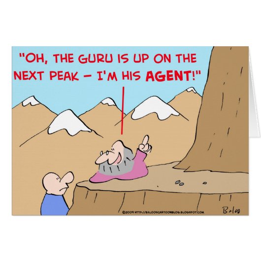 GURU'S AGENT CARDS (Front Horizontal)