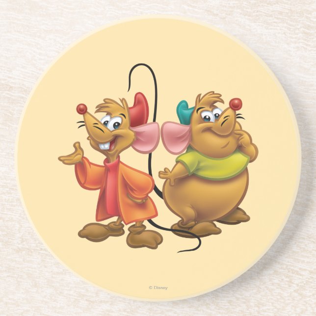 Gus and Jaq Coaster (Front)