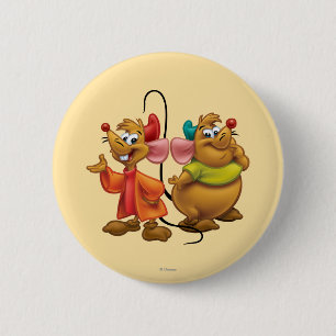 Gus and Jaq Pinback Button