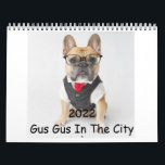 Gus Gus In The City 2022 Calendar<br><div class="desc">This 2022 calendar features the adventures of social media famous @gusgusinthecity (Gus and his brother,  Marty). Gus and Marty are french bulldog brothers that live in San Francisco. Great for dog lovers!</div>