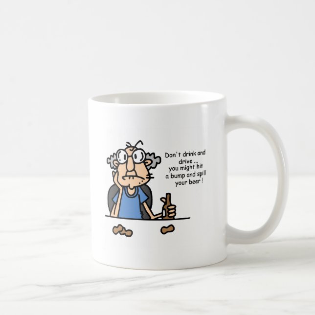 Gus on Drinking and Driving Coffee Mug (Right)