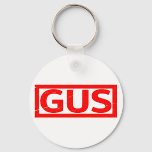 Gus Stamp Keychain