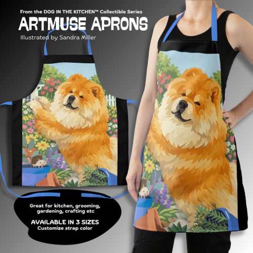 GUS the Chow All-Over Print Apron