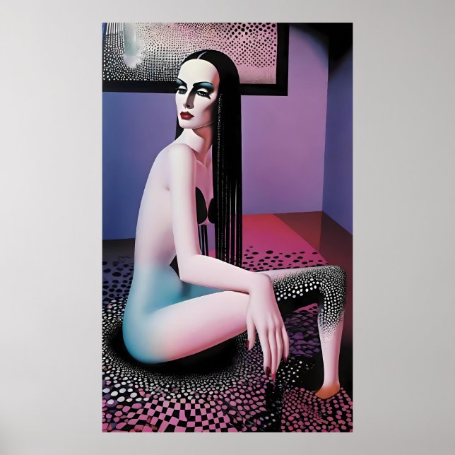 Gussied Up and Ready - Ken Gage Surreal Art Poster (Front)