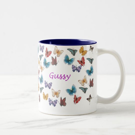 Gussy Two-Tone Coffee Mug
