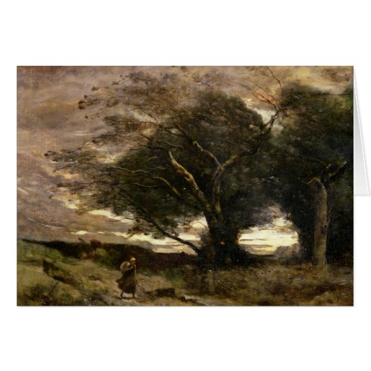 Gust of Wind, 1866 Cards (Front Horizontal)