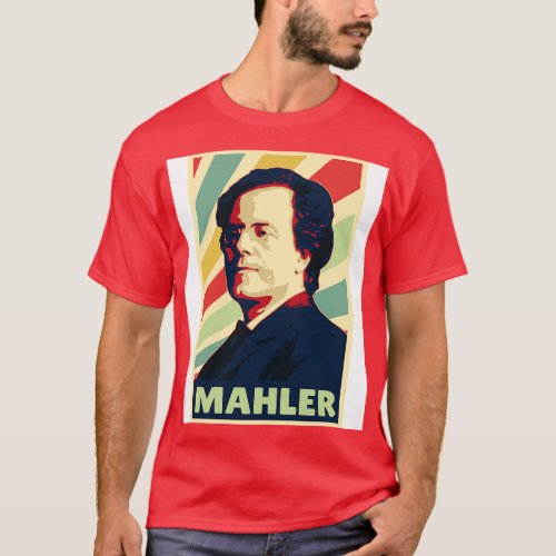 Gustaf Mahler Vintage Colors T_Shirt