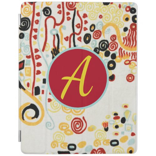 GUSTAV KLIMPT CUSTOM INITIAL IPAD CASE