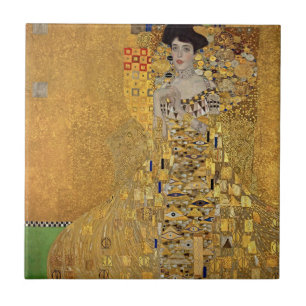 Gustav Klimt Adele Bloch Bauer Fine Art Ceramic Tile
