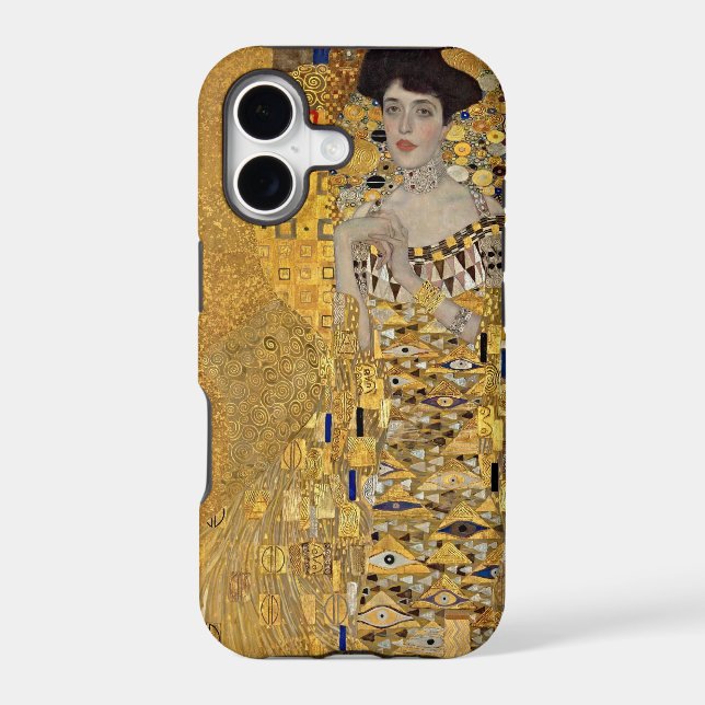 Gustav Klimt Adele Bloch Bauer Gold Art Case-Mate iPhone Case (Back)
