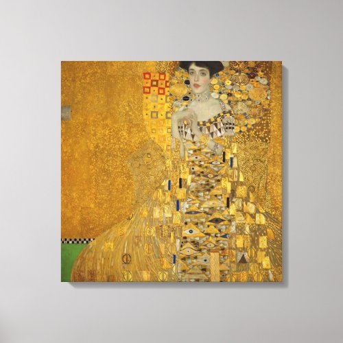 Gustav Klimt _ Adele Bloch_Bauer I Canvas Print