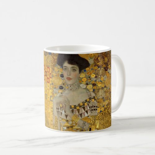 Gustav Klimt _ Adele Bloch_Bauer I Coffee Mug