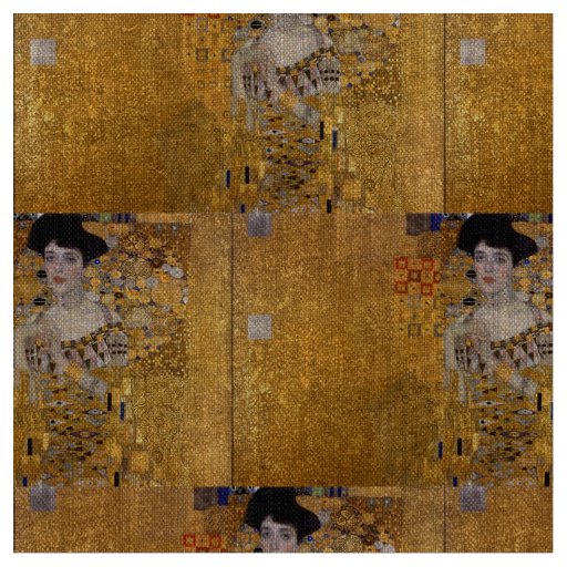 Gustav Klimt - Adele Bloch-Bauer I. Fabric