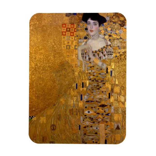 Gustav Klimt - Adele Bloch-Bauer I. Magnet (Vertical)