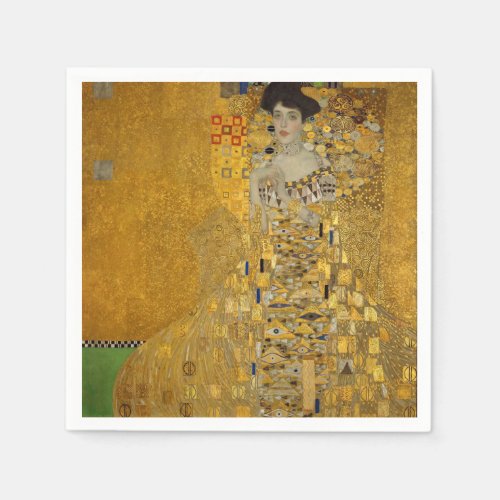 Gustav Klimt _ Adele Bloch_Bauer I Napkins