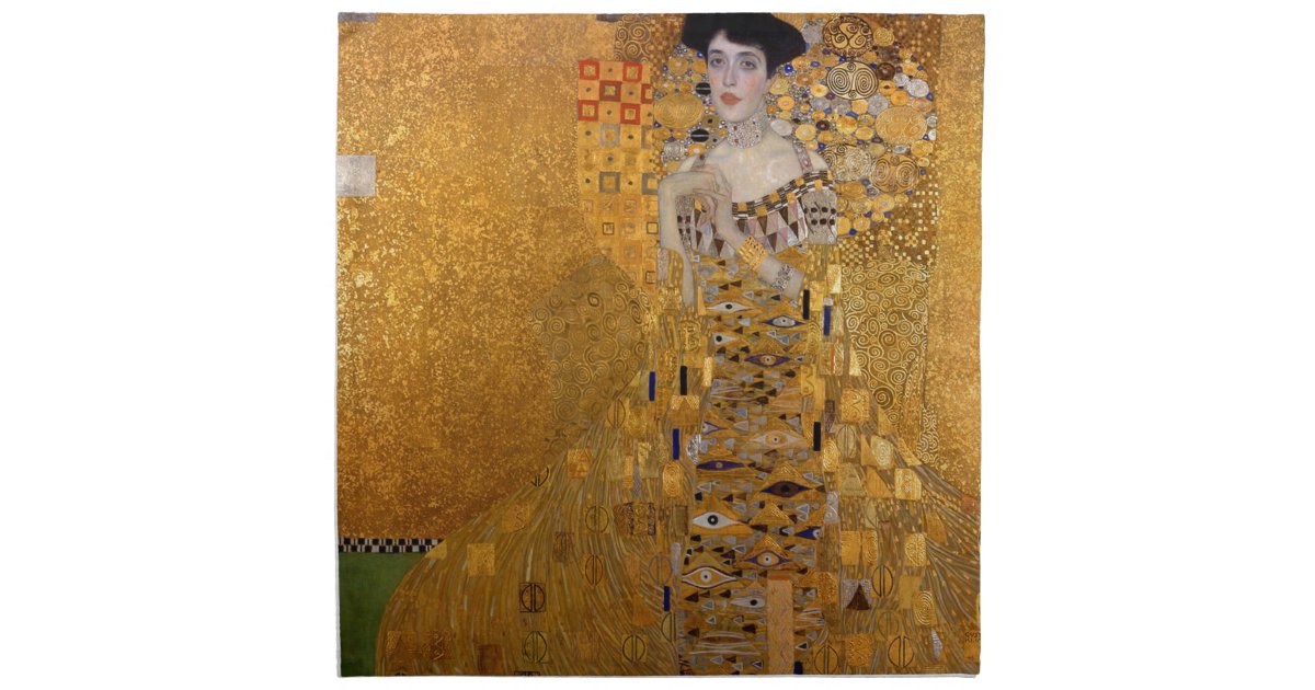 Gustav Klimt Adele Bloch Bauer I Painting Napkin Zazzle Com