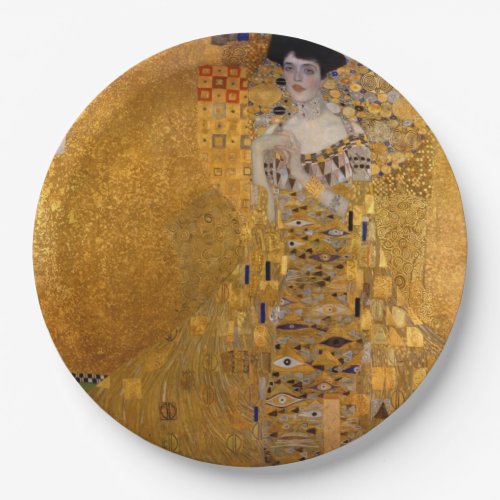 Gustav Klimt _ Adele Bloch_Bauer I Paper Plates