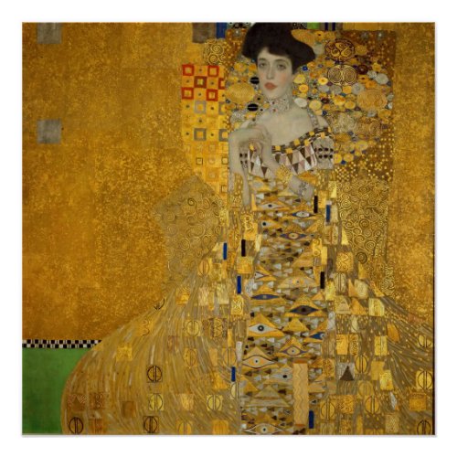 Gustav Klimt _ Adele Bloch_Bauer I Poster