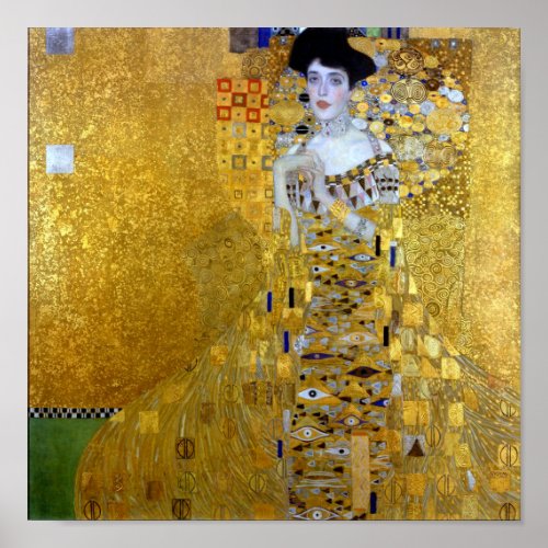 Gustav Klimt Adele Bloch_Bauer I Poster