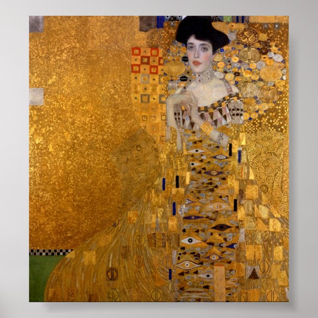 Gustav Klimt - Adele Bloch-Bauer I. Poster (Front)