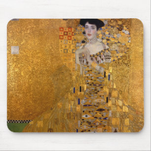 Gustav Klimt // Adele Bloch-Bauer's Portrait. Mouse Pad