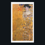 Gustav Klimt Adele Portrait Paper Guest Towels<br><div class="desc">This popular Klimt painting is entitled "Adele Bloch-Bauer's Portrait"; and was painted in 1907. Gustav Klimt (July 14, 1862 – February 6, 1918) was an Austrian symbolist painter and one of the most prominent members of the Vienna Secession movement. Klimt is noted for his paintings, murals, sketches, and other art...</div>