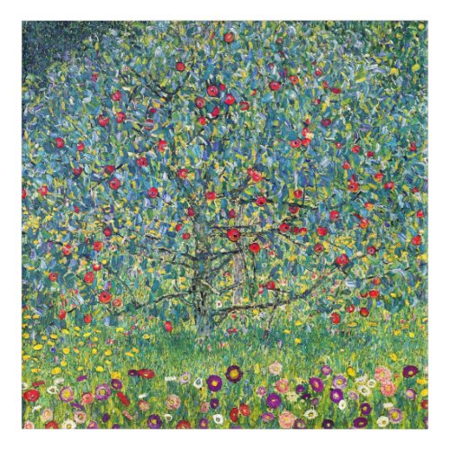 Gustav Klimt _ Apple Tree Acrylic Print
