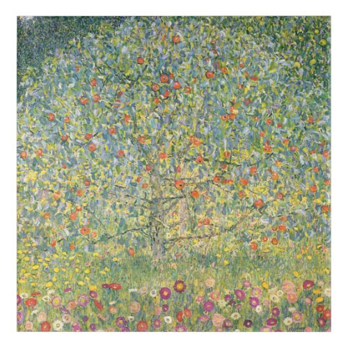 Gustav Klimt Apple Tree Acrylic Print