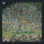 Gustav Klimt Apple Tree Apple Tree Poster<br><div class="desc">Gustav Klimt Apple Tree poster. Oil paining on canvas from 1912. A beautiful landscape from the Klimt’s later period. A great gift for fans of landscape painting,  apple trees,  art nouveau and Gustav Klimt.</div>