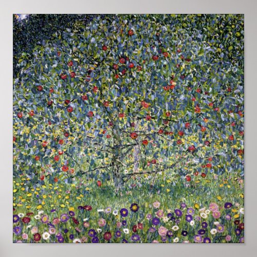 Gustav Klimt Apple Tree Apple Tree Poster