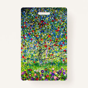 Gustav Klimt Apple Tree Badge