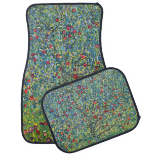 Gustav Klimt - Apple Tree Car Floor Mat