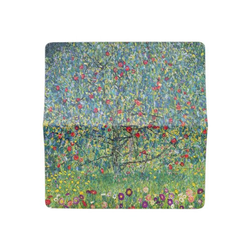 Gustav Klimt _ Apple Tree Checkbook Cover