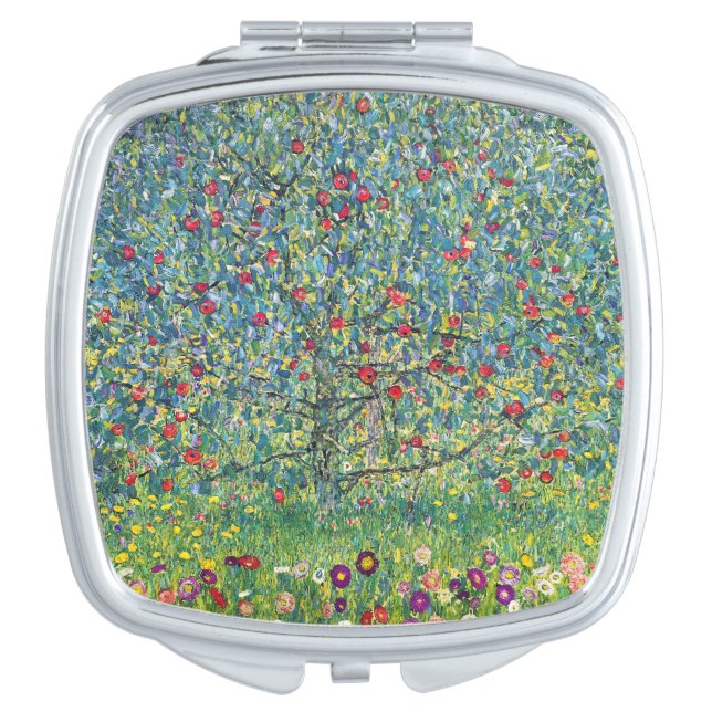 Gustav Klimt - Apple Tree Compact Mirror (Front)